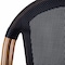 Flash Furniture Black French Bistro Stacking Chair SDA-AD642107-BK-NAT-GG - alternate 5